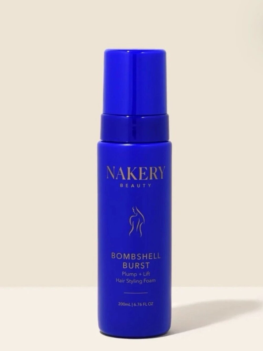 NEW SEALED Nakery Beauty Bombshell Burst Plump + Lift Hair Styling Foam 6.76 oz.